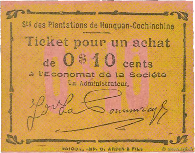 10 Cents INDOCHINE FRANÇAISE  1920 K.216 NEUF