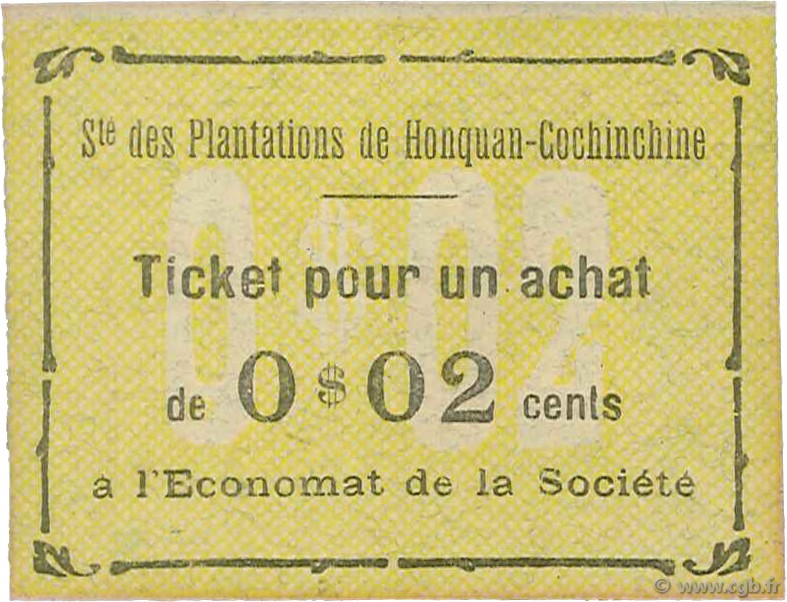 2 Cents INDOCINA FRANCESE  1920 K.218 q.FDC