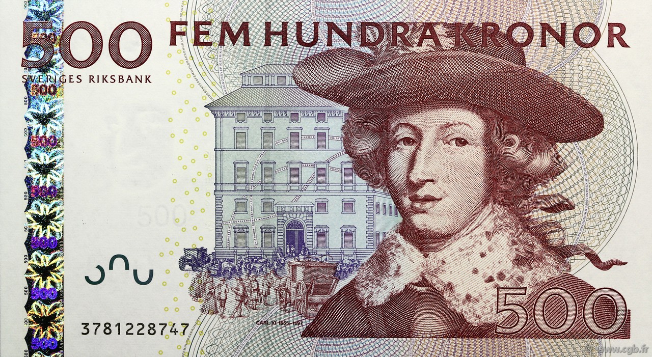 500 Kronor SUÈDE  2003 P.66b NEUF