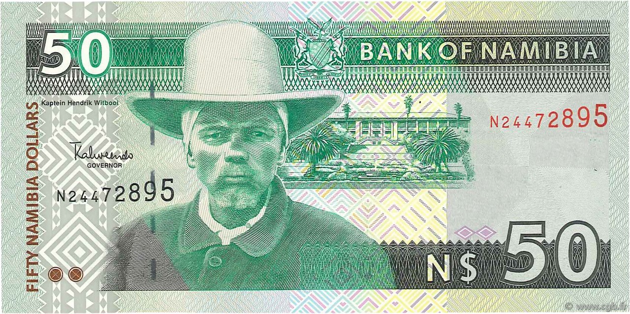 50 Namibia Dollars NAMIBIA  2003 P.08b ST