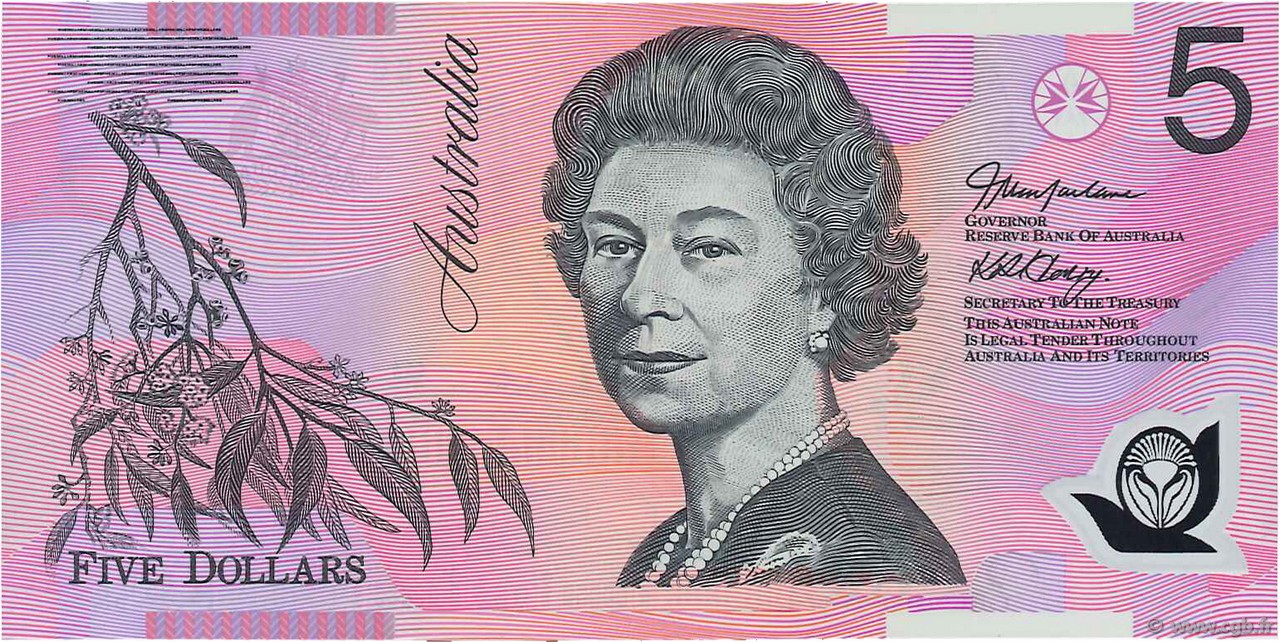 5 Dollars AUSTRALIA  2002 P.57a FDC