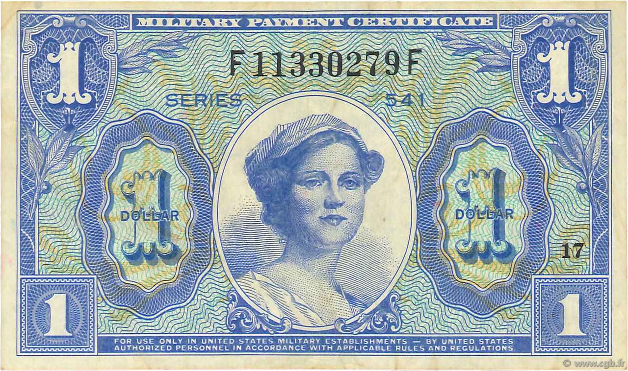 1 Dollar VEREINIGTE STAATEN VON AMERIKA  1958 P.M040a SS