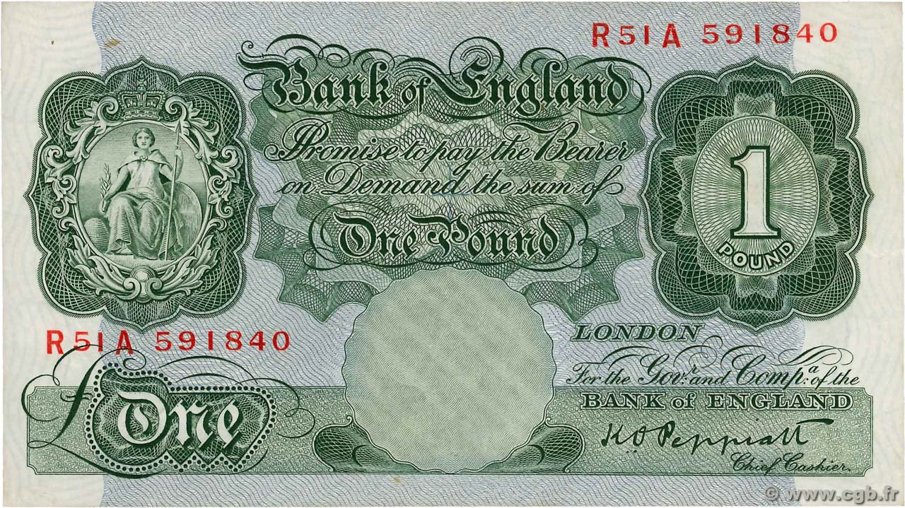 1 Pound ANGLETERRE  1934 P.363d SUP