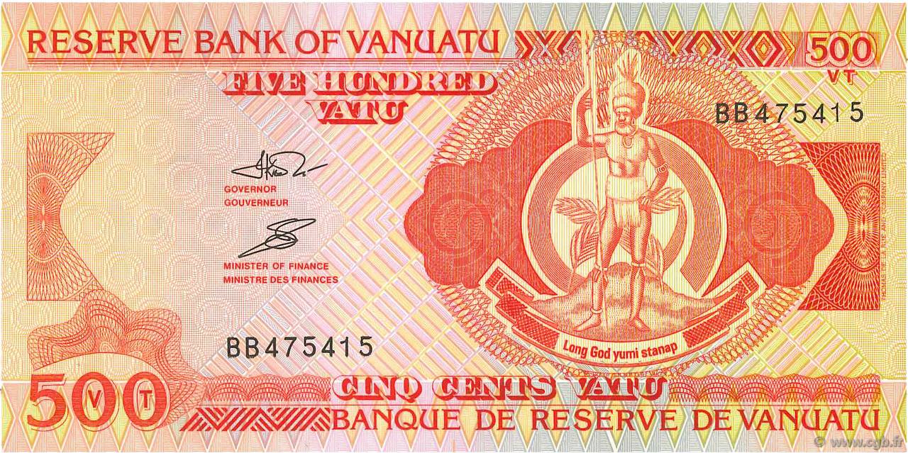 500 Vatu VANUATU  1993 P.05a ST