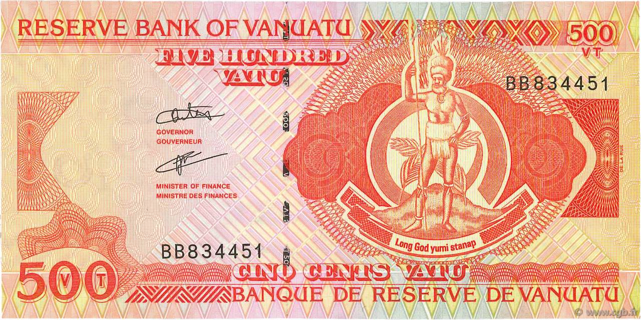 500 Vatu VANUATU  1993 P.05b NEUF