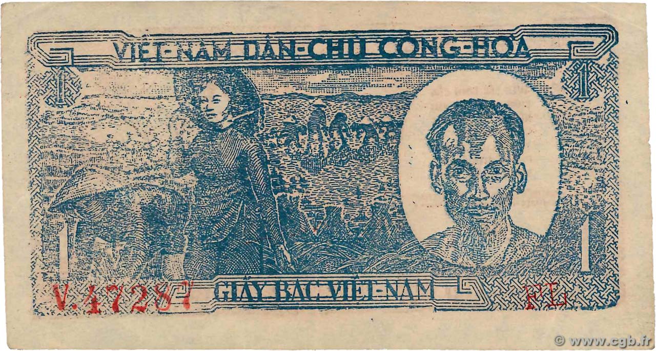 1 Dong VIET NAM  1948 P.016 XF