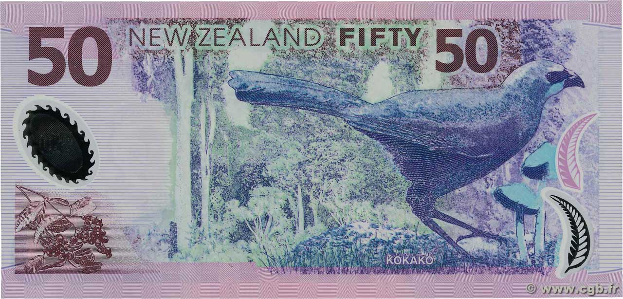 50 dollars new zealand 2014 p.188c