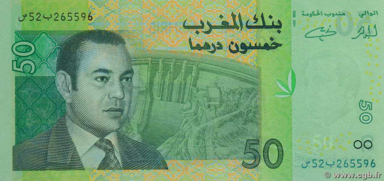 50 Dirhams MAROC  2002 P.69a NEUF