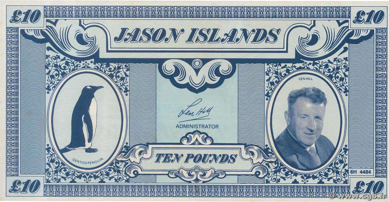 10 Pounds JASON S ISLANDS  2007  SC+