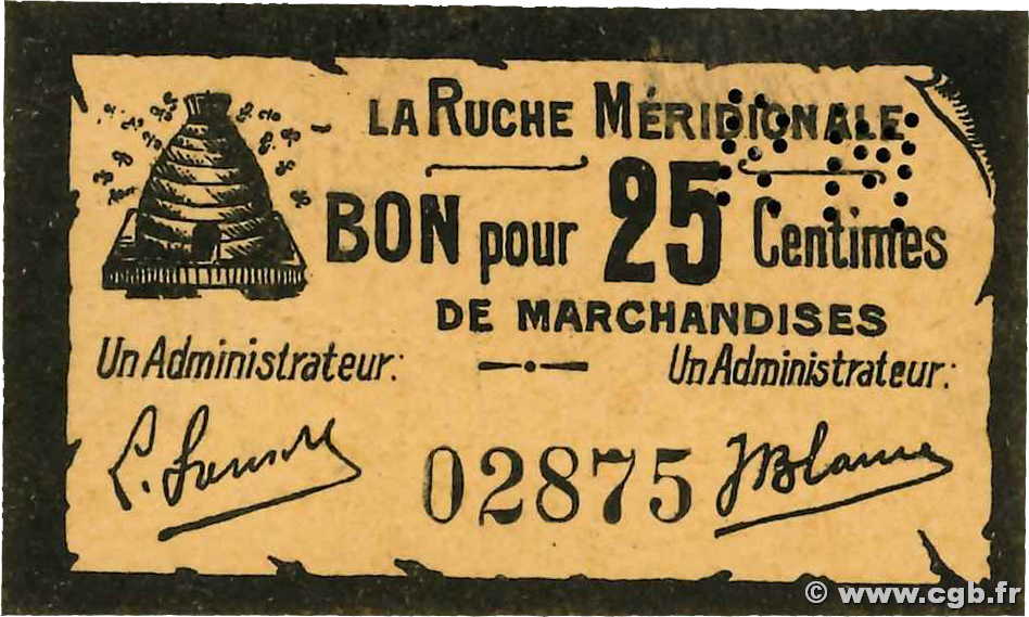 25 Centimes FRANCE régionalisme et divers Agen 1914 JP.47-003 TTB