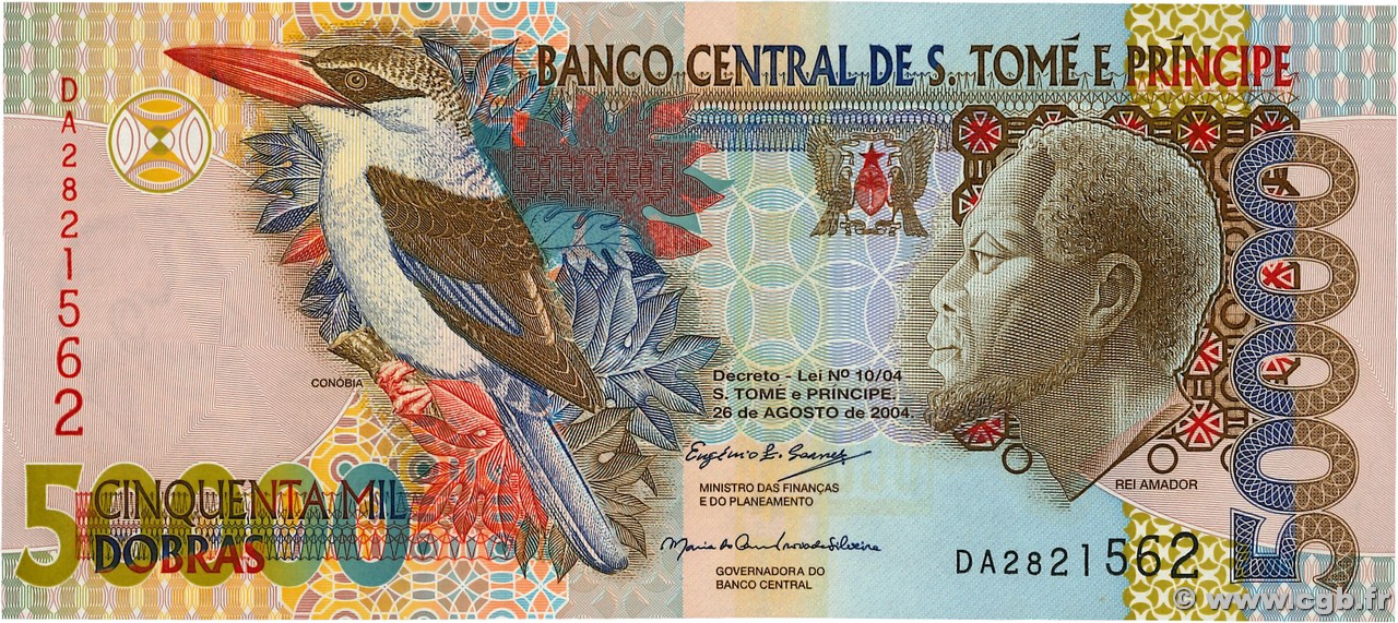 50000 Dobras SAINT THOMAS et PRINCE  1996 P.068c NEUF