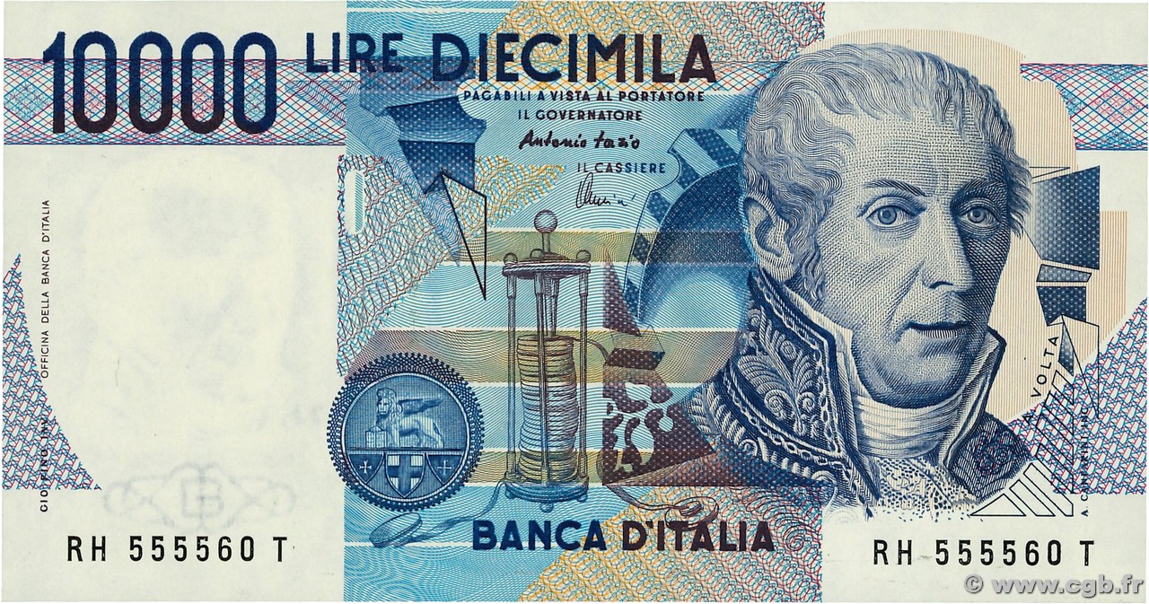 10000 Lire ITALIE  1984 P.112d NEUF