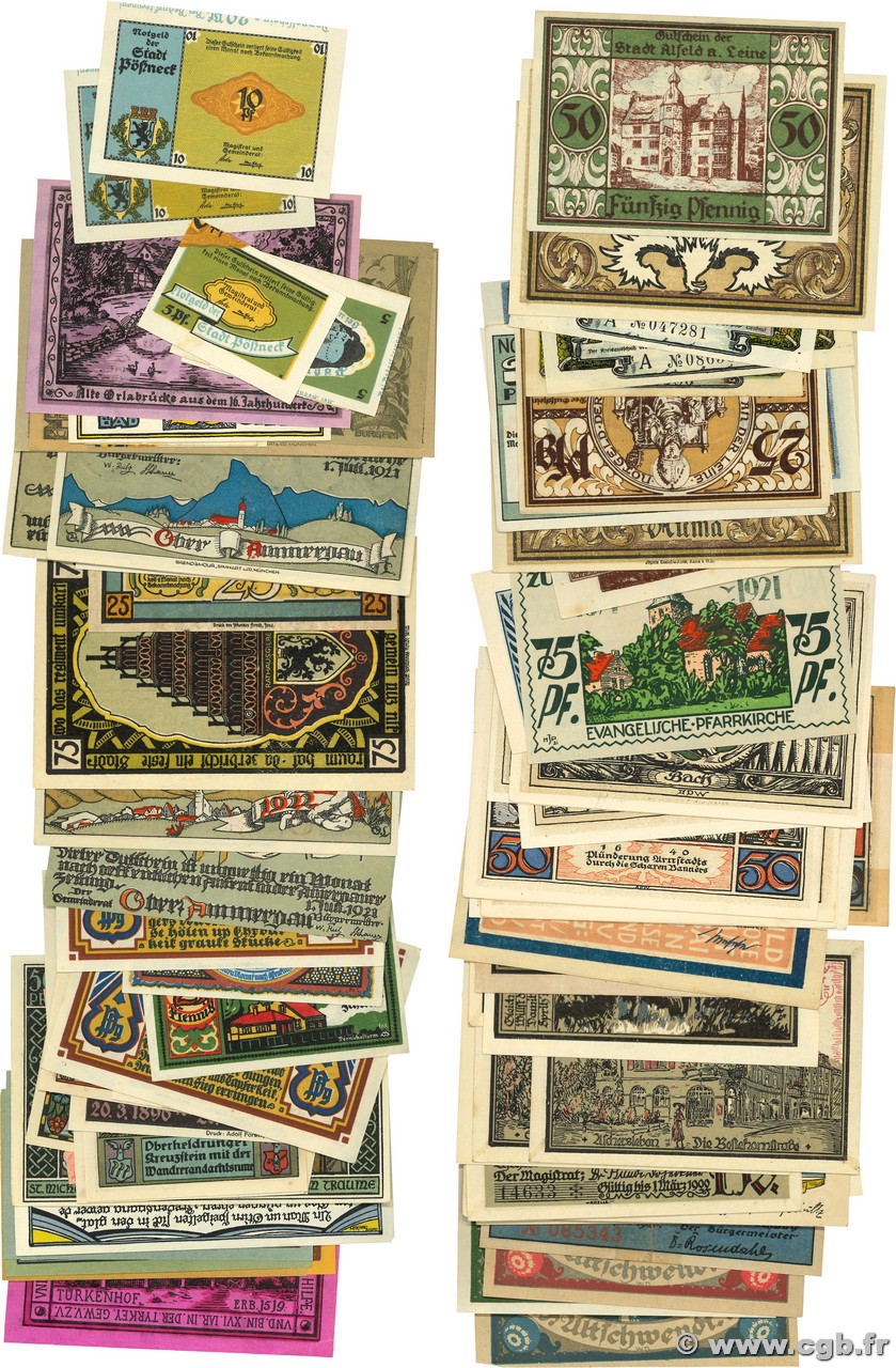 Lot de 100 Billets  Lot ALLEMAGNE  1923 P.LOT pr.NEUF