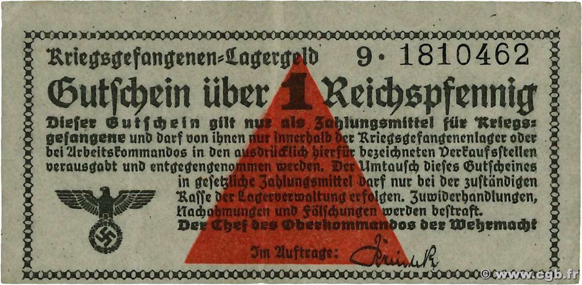 1 Reichspfennig ALLEMAGNE  1939 R.515 TTB