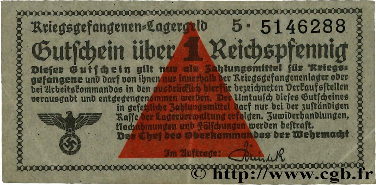 1 Reichspfennig ALLEMAGNE  1939 R.515 TTB