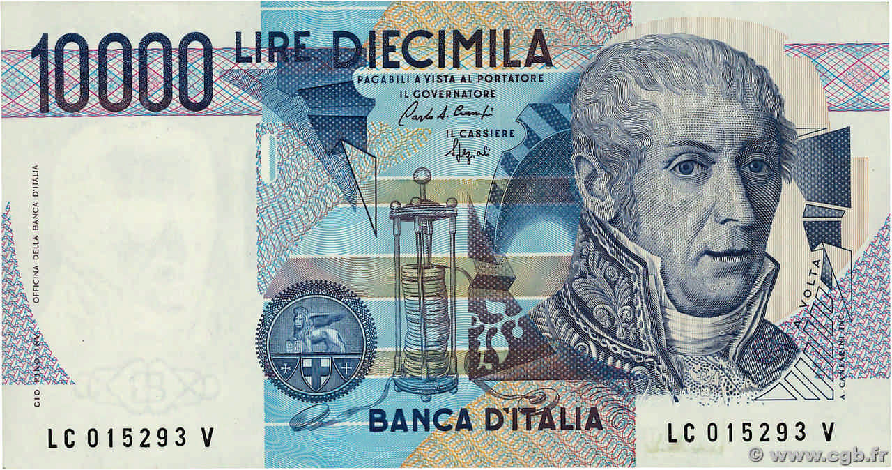 10000 Lire ITALIE  1984 P.112a pr.SPL