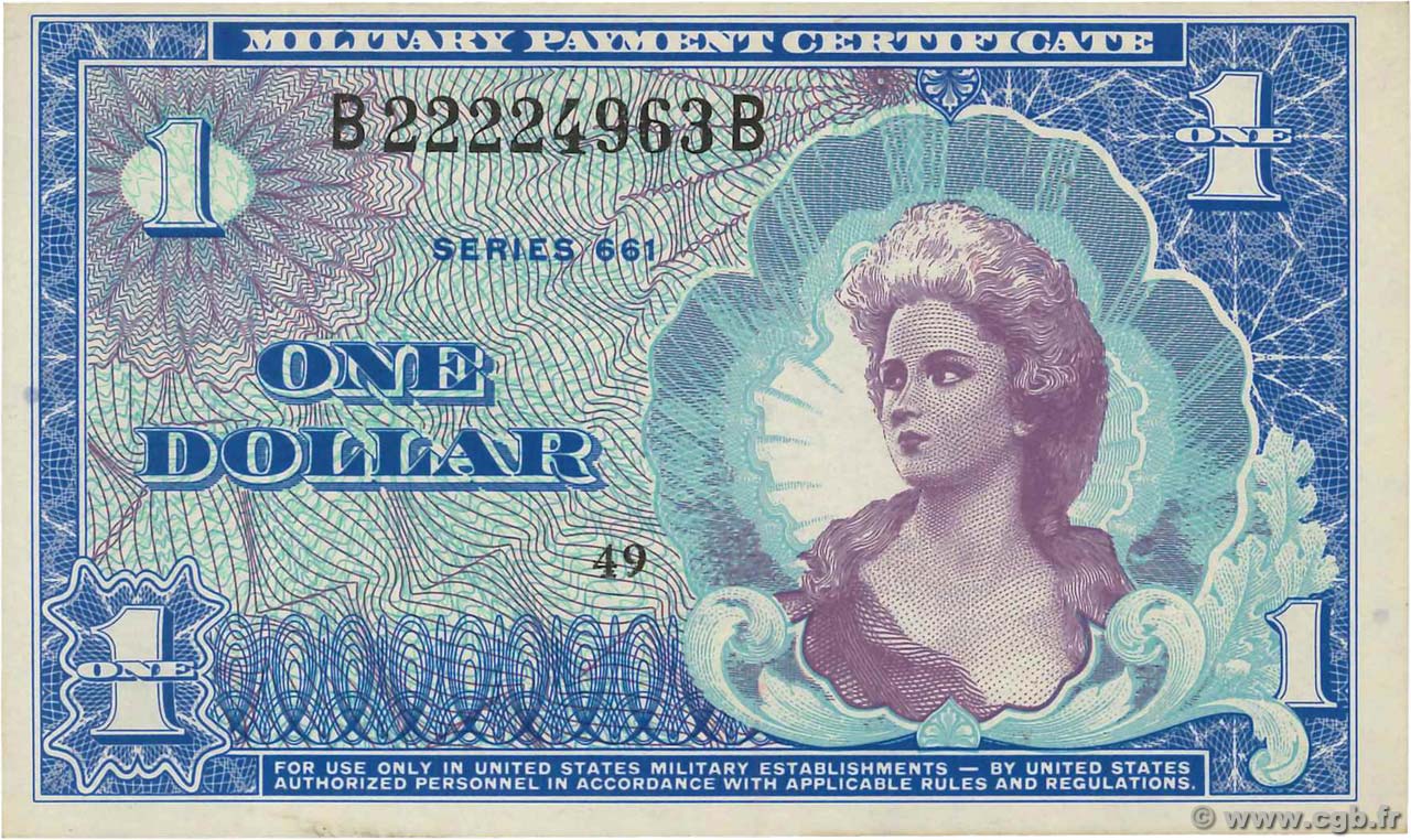 1 Dollar ÉTATS-UNIS D AMÉRIQUE  1968 P.M068 pr.NEUF