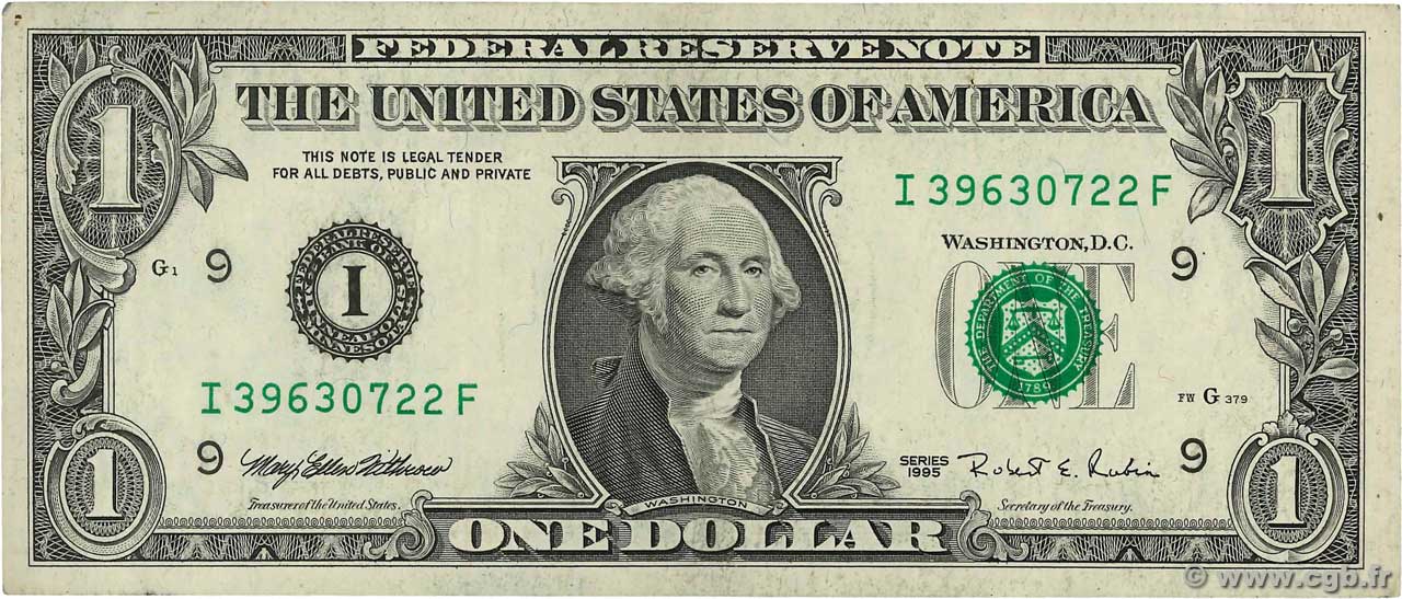 1 Dollar ÉTATS-UNIS D AMÉRIQUE Minneapolis 1995 P.496a SUP