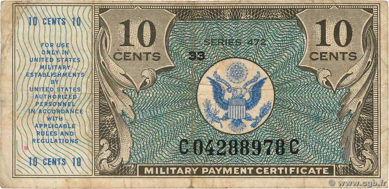 10 Cents STATI UNITI D AMERICA  1948 P.M016 MB