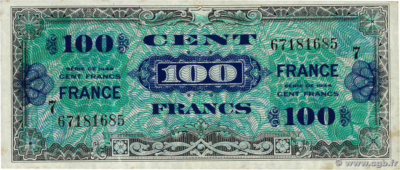 100 Francs FRANCE FRANCE  1945 VF.25.07 TTB+