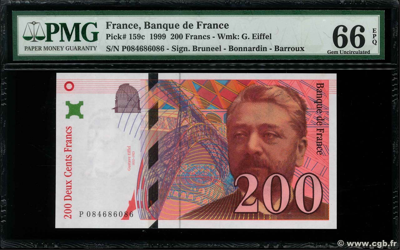 200 Francs EIFFEL FRANCE  1999 F.75.05 NEUF