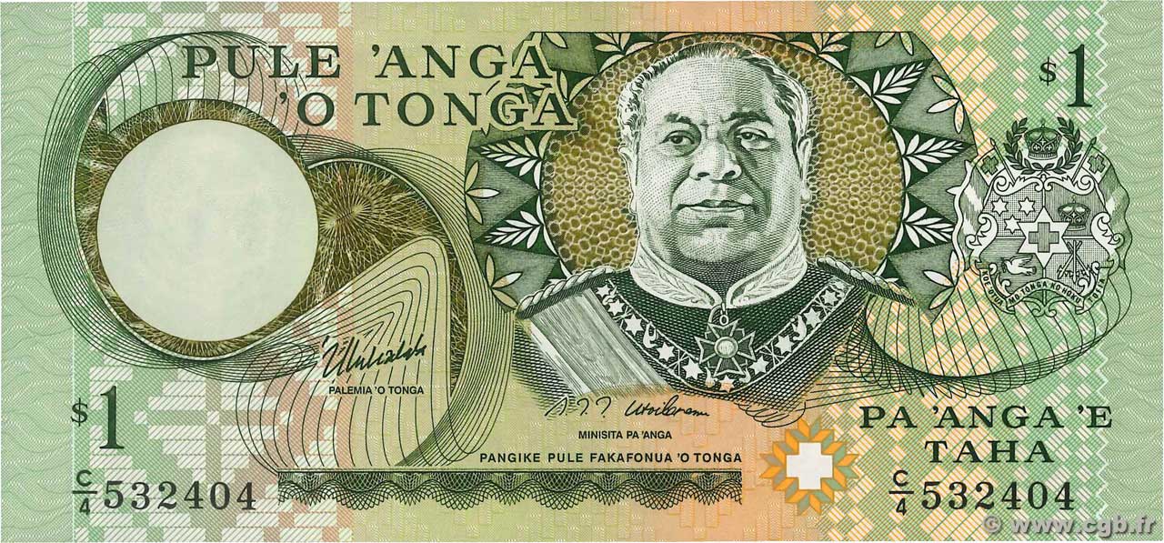 1 Pa anga TONGA  1995 P.31d UNC