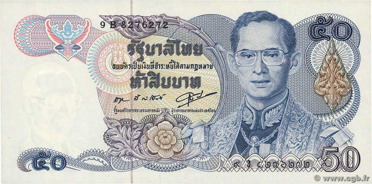 50 Baht THAÏLANDE  1985 P.090b SPL