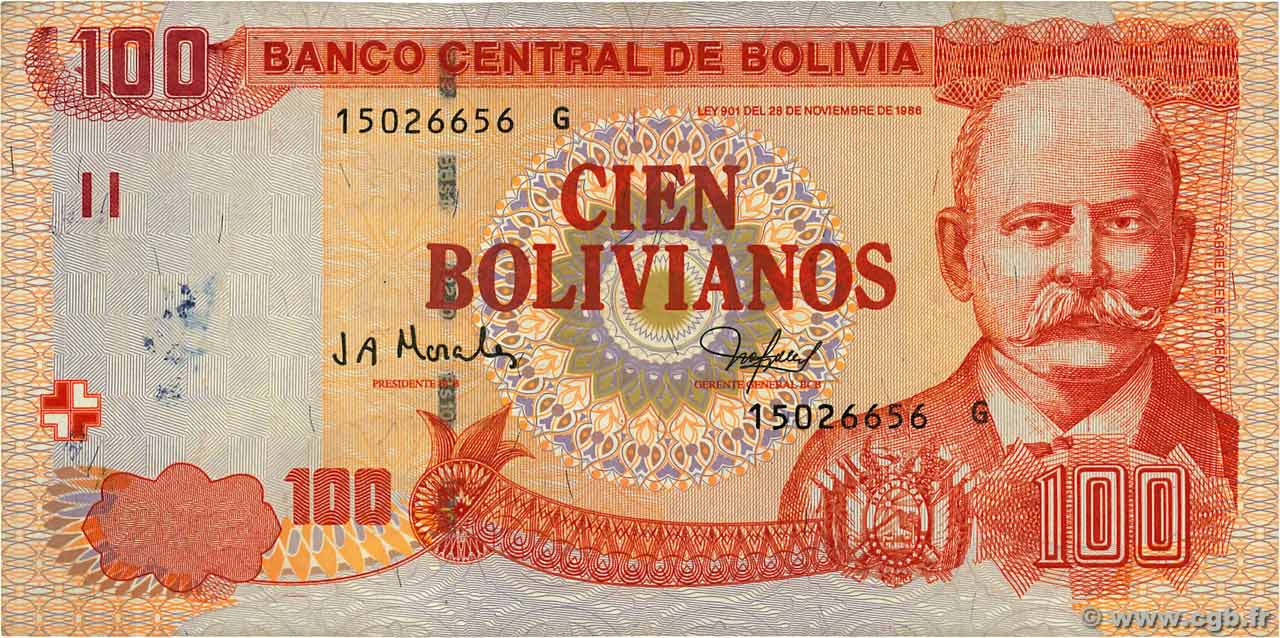 100 Bolivianos BOLIVIA  2005 P.231 BC