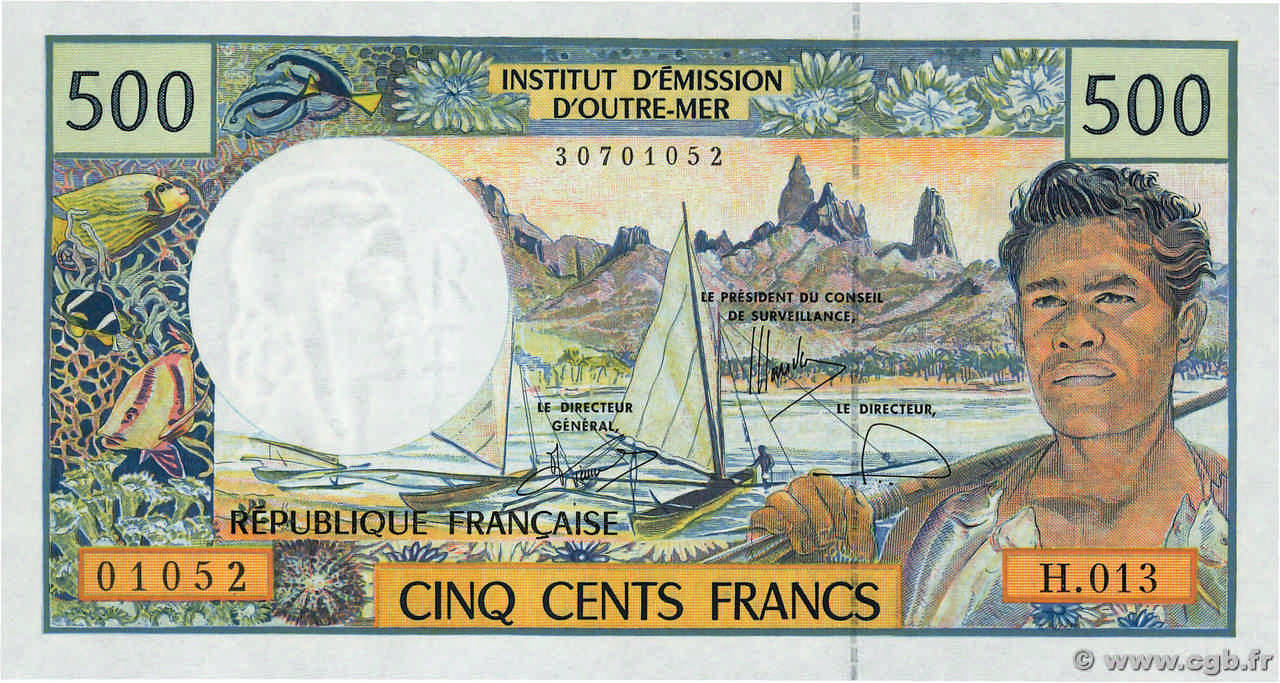 500 Francs POLYNÉSIE, TERRITOIRES D OUTRE MER  2000 P.01f pr.NEUF