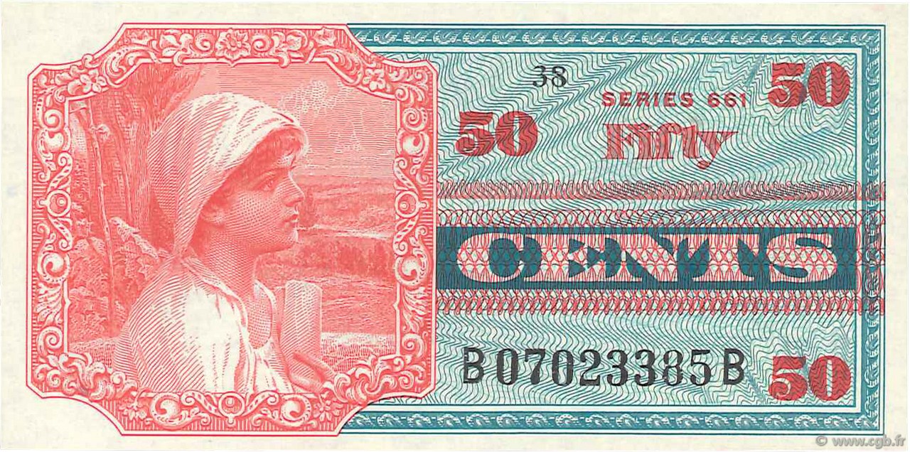 50 Cents UNITED STATES OF AMERICA  1968 P.M067 UNC