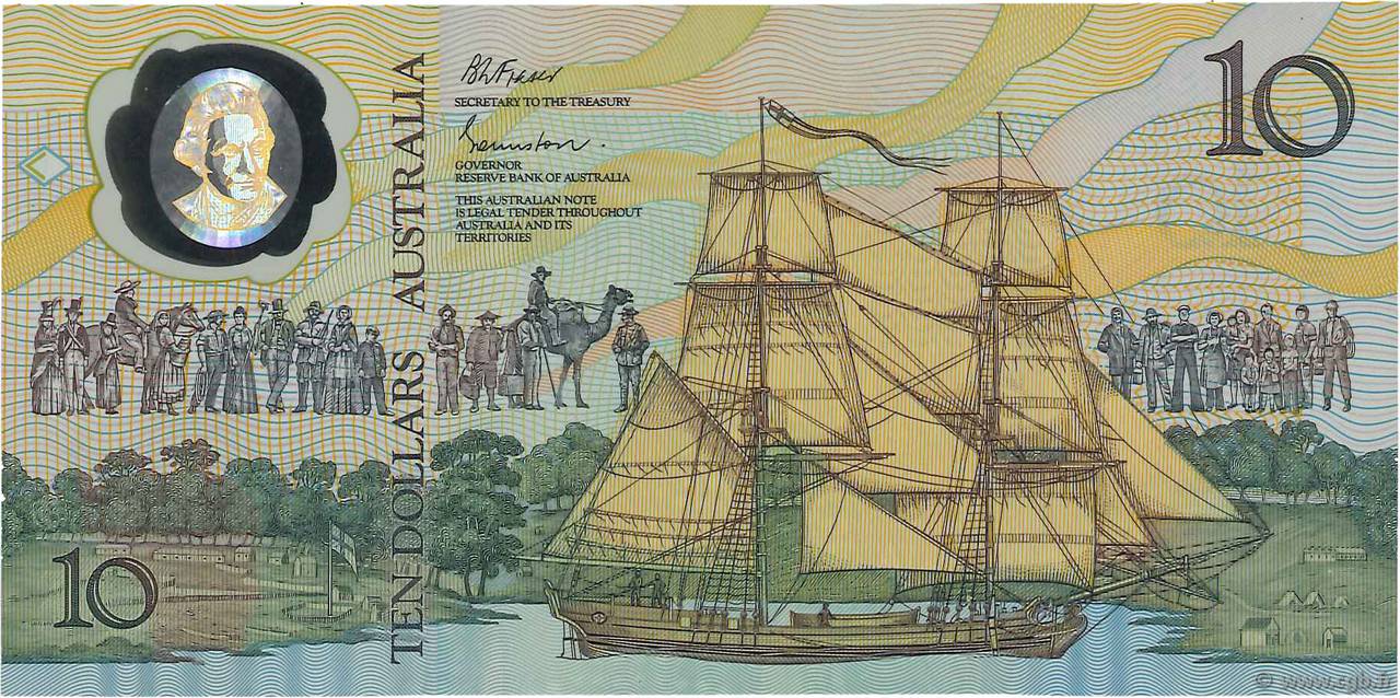 10 Dollars AUSTRALIEN  1988 P.49b ST