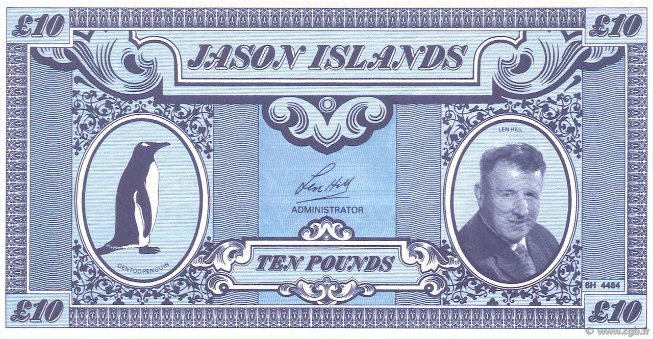 10 Pounds JASON S ISLANDS  2007  UNC
