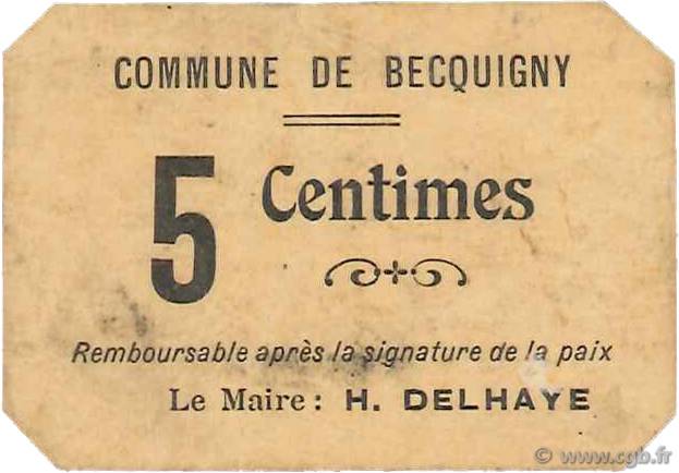 5 Centimes FRANCE regionalism and miscellaneous  1916 JP.02-2512 XF
