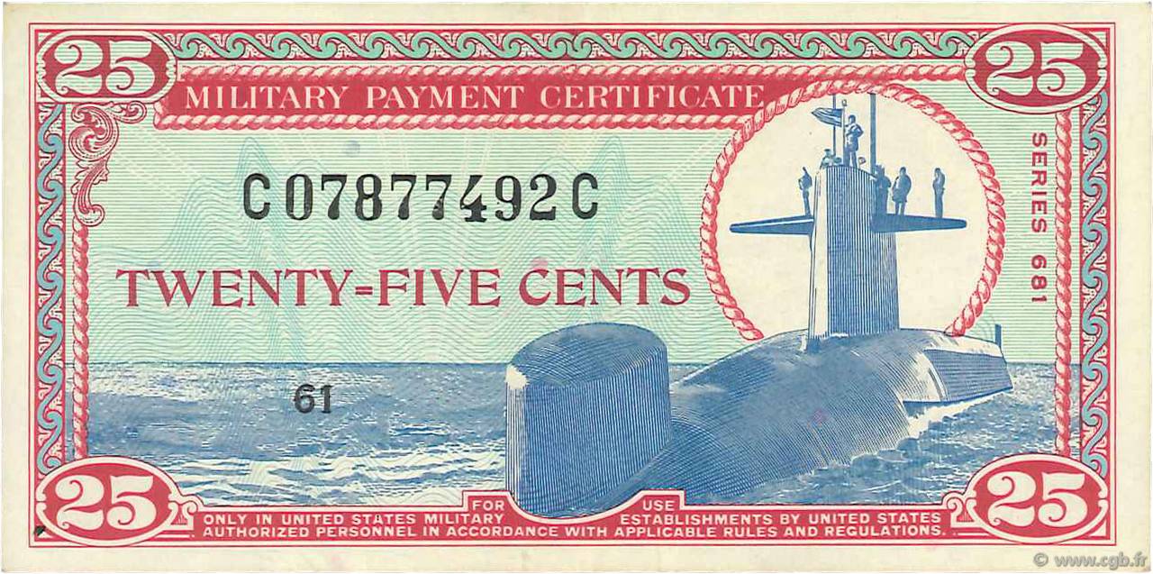 25 Cents VEREINIGTE STAATEN VON AMERIKA  1969 P.M077 VZ