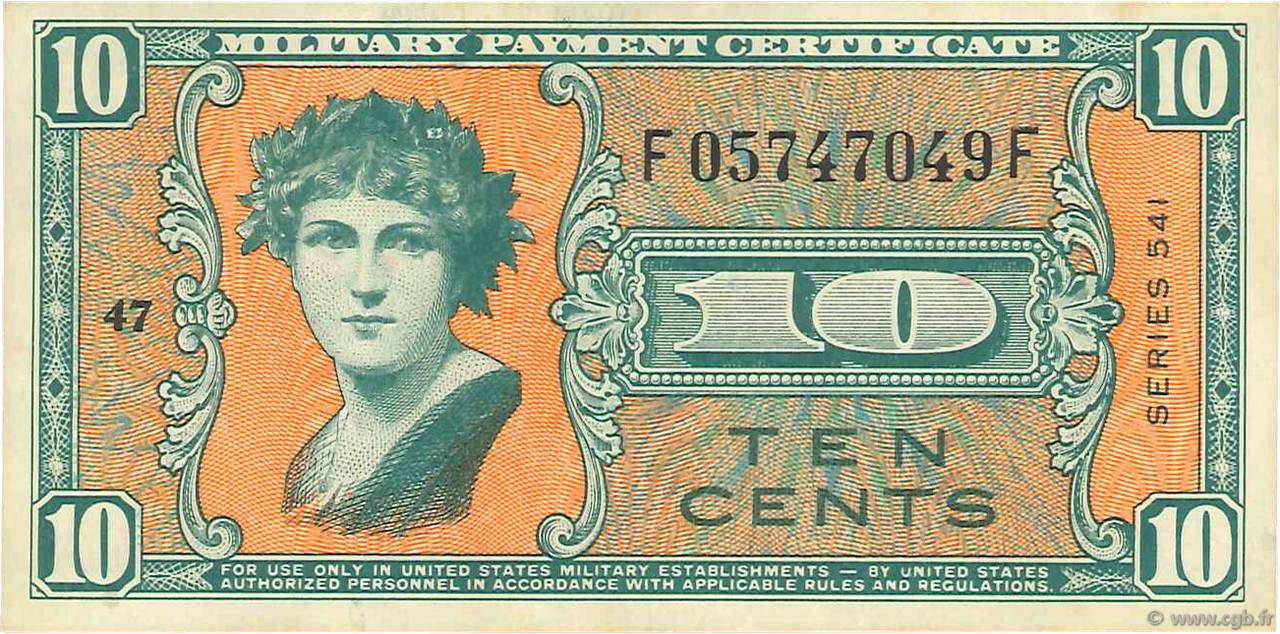 10 Cents STATI UNITI D AMERICA  1958 P.M037 SPL