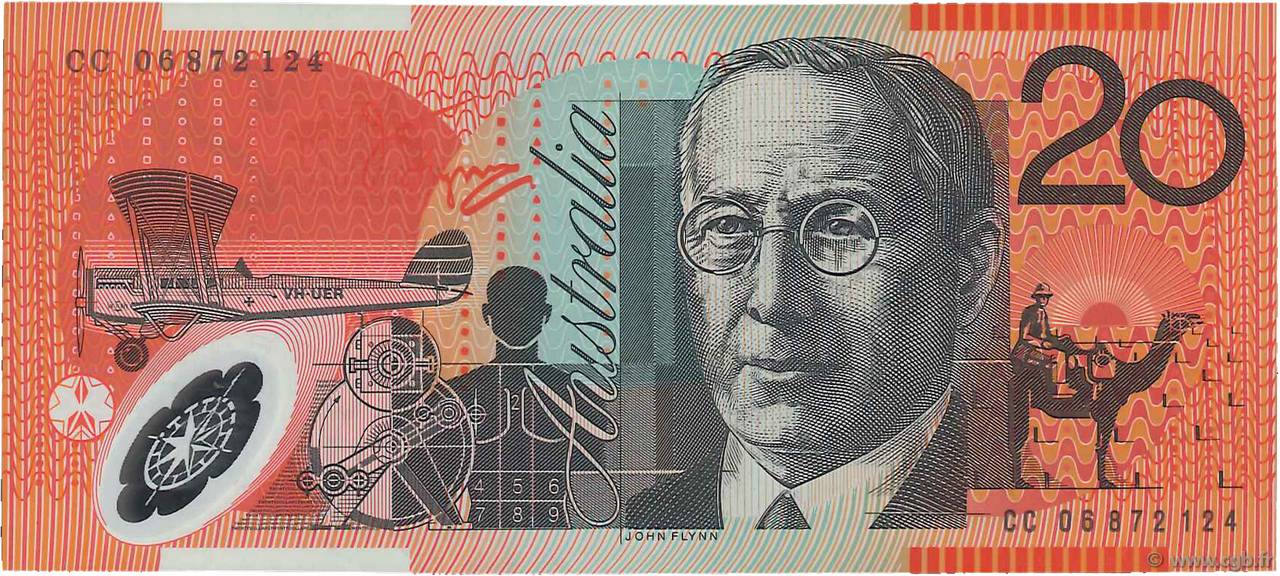 20 Dollars AUSTRALIA  2006 P.59d SPL
