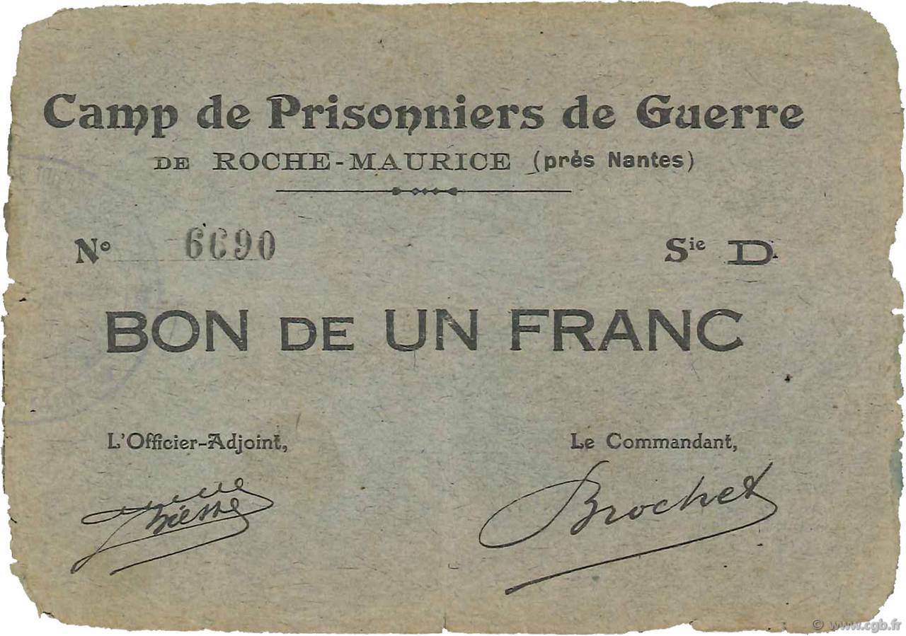 1 Franc FRANCE regionalismo e varie  1914 JPNEC.44.14 MB