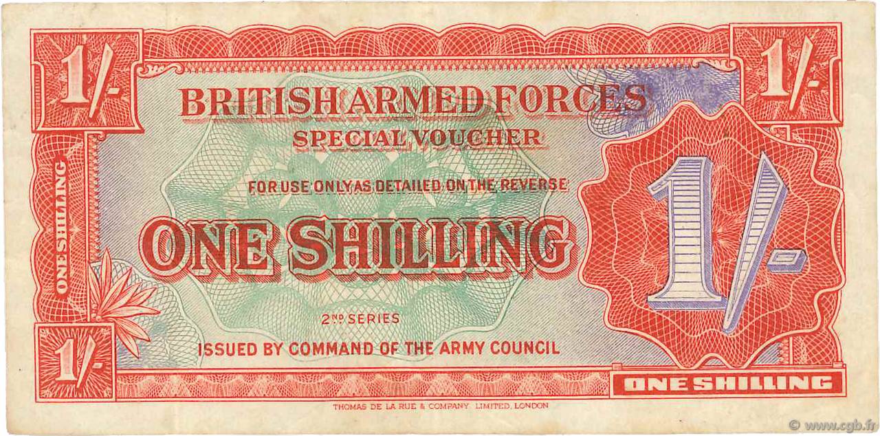 1 Shilling ENGLAND  1948 P.M018a F+