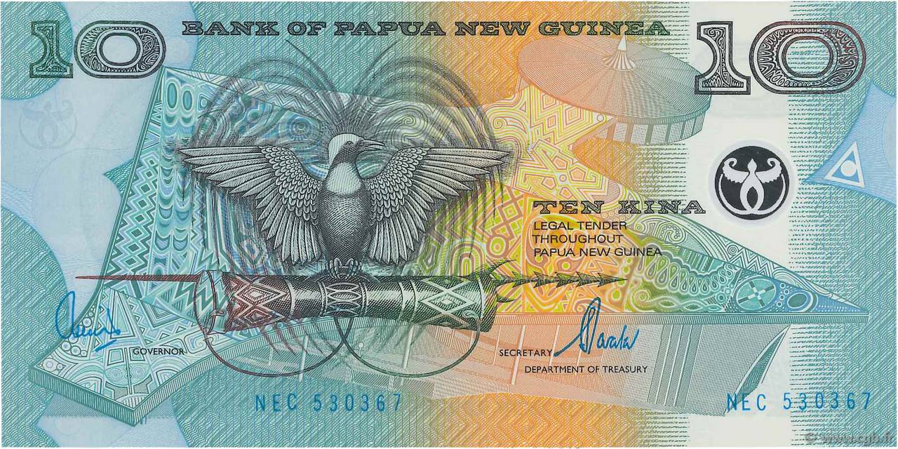 10 Kina PAPUA-NEUGUINEA  2000 P.26a ST