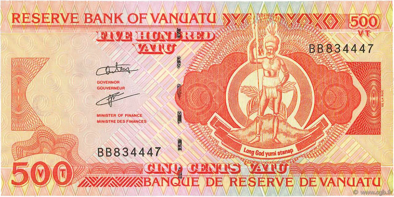 500 Vatu VANUATU  1993 P.05b q.FDC
