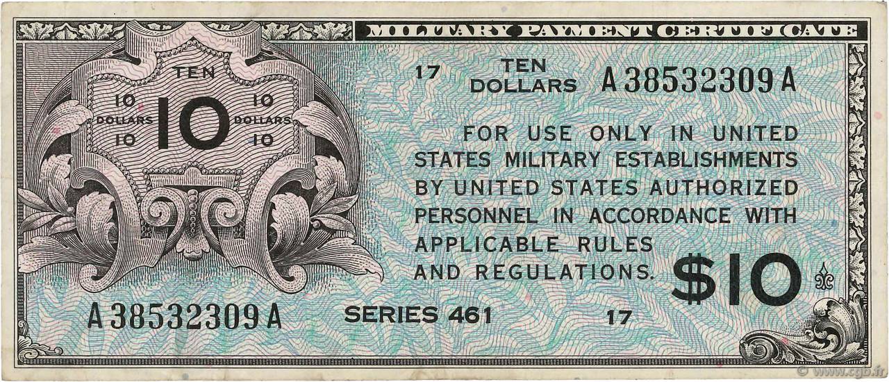 10 Dollars STATI UNITI D AMERICA  1946 P.M007 BB