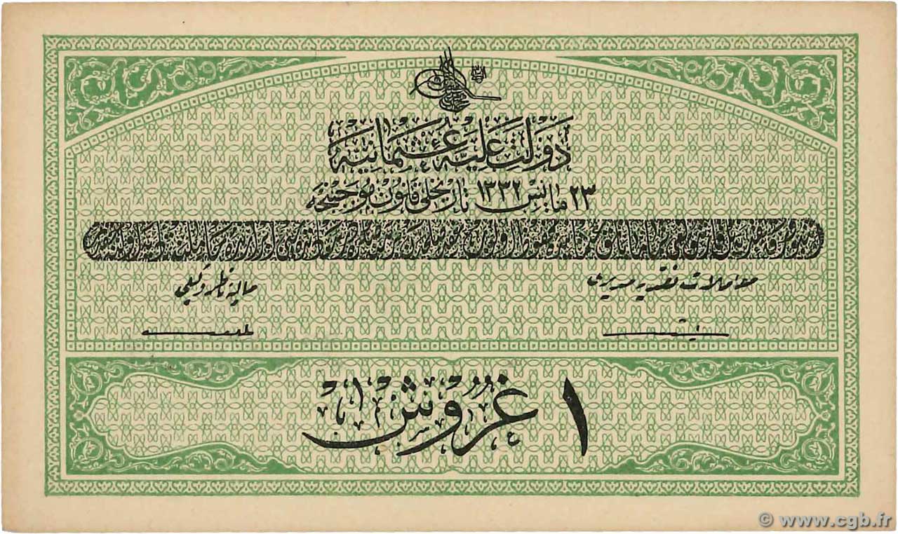 1 Piastre TURQUIE  1913 P.085 pr.NEUF