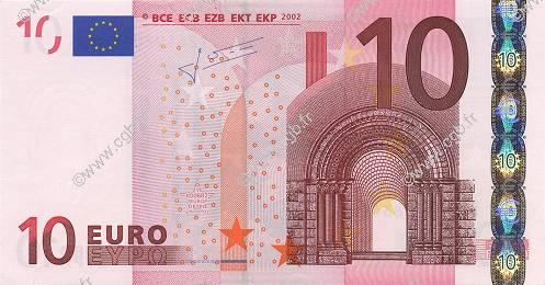 10 Euro EUROPA  2002 €.110.19 AU+