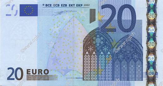20 Euro EUROPA  2002 €.120.03 fST