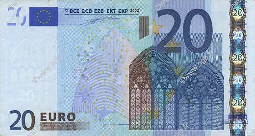 20 Euro EUROPA  2002 €.120.04 MB