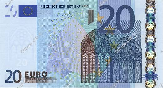 20 Euro EUROPA  2002 €.120.20 UNC-