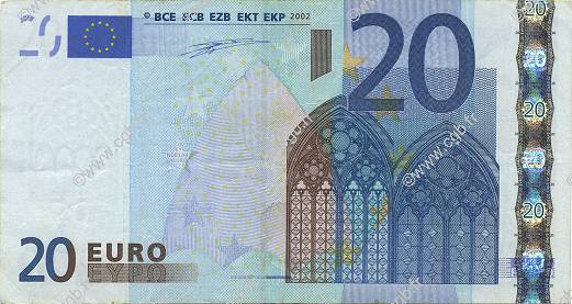 20 Euro EUROPA  2002 €.120.14 MBC