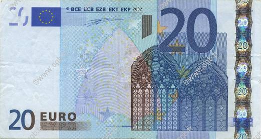 20 Euro EUROPA  2002 €.120.14 VF