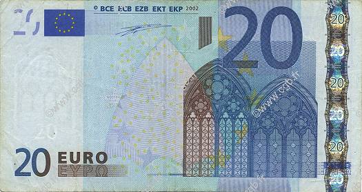 20 Euro EUROPA  2002 €.120.14 BC