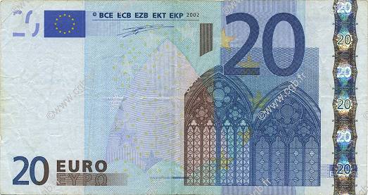 20 Euro EUROPA  2002 €.120.14 F
